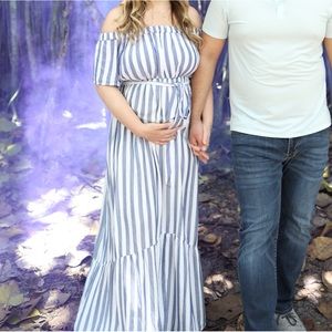 Isabel Maternity dress